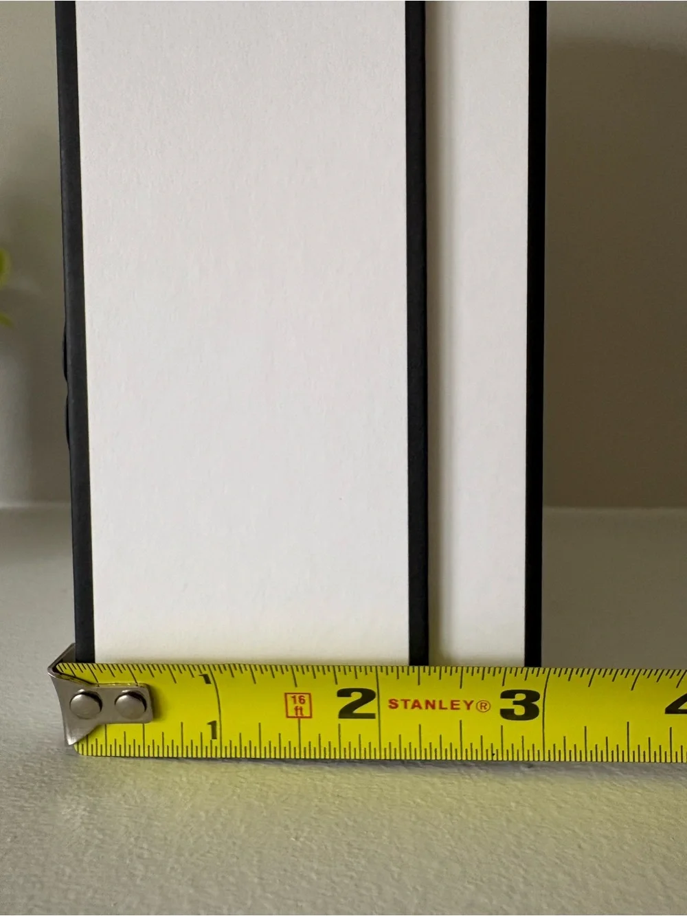 CHANEL White Box with Black Accent